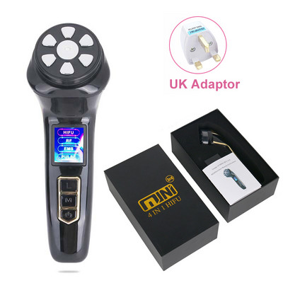 Мини HIFU 3-то поколение Оригинален EMS RF PLUS Ултразвуково подмладяване Стягаща лифтингова терапия Грижа за кожата на лицето LED против бръчки