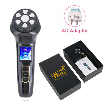 Мини HIFU 3-то поколение Оригинален EMS RF PLUS Ултразвуково подмладяване Стягаща лифтингова терапия Грижа за кожата на лицето LED против бръчки