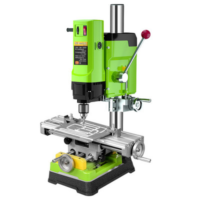 ALLSOME 1-16mm Mini Bench Drill Drill Machine Drilling Machine Variable Speed Drilling for DIY Wood Metal Electric Tools