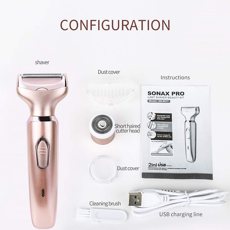 Trimmer intim pentru tunsoare pentru femeie pentru depilare inghinala Aparat de tuns pentru femei Epilator secret pentru zonele sexuale Loc zona de bikini Rosor pubian