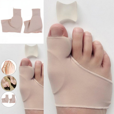 1 par jastučića s gelom za korekciju čukljeva, rastezljivog najlona, zaštitnika za Hallux valgus, štitnika, odvajača nožnih prstiju, ortopedskog štitnika, novo vruće