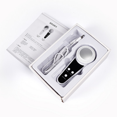 Hot Rece Hammer Facial LED Terapie cu fotoni Dispozitiv de frumusețe Lifting piele Strângere Antirid Încălzire Răcire Compresă Masaj