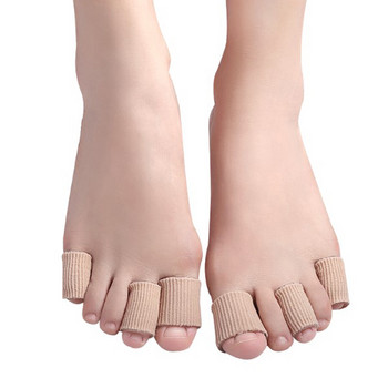 Плат Протектор за пръстите на краката Разделител Апликатор Педикюр Премахване на мазоли от царевица Облекчаване на болката в ръцете Мека силиконова тръба Инструмент за грижа за краката