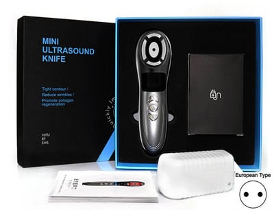 Mini HIFU gép ultrahangos EMS RF bőrfeszesítő készülék otthoni SPA arc álla nyak szem ránctalanító lifting HIFU arcmasszírozó