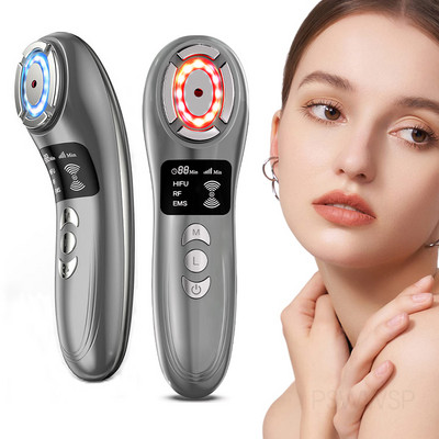 Mini HIFU aparatas Ultragarsinis EMS RF odos stangrinimo prietaisas Home SPA Veidas Smakras Kaklas Akių Anti-Wrinkle Lifting HIFU veido masažuoklis