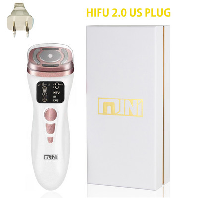 2.0 Mini HIFU Machine Skin Care Μικρορεύμα RF ραδιοσυχνοτήτων EMS για σύσφιξη δέρματος Lifting Sagging Wrinkles Face Massager