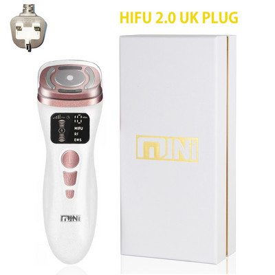 2.0 Mini HIFU Machine Skin Care Μικρορεύμα RF ραδιοσυχνοτήτων EMS για σύσφιξη δέρματος Lifting Sagging Wrinkles Face Massager