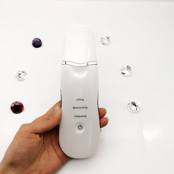 Ultrasonic Skin Scrubber Cleanser Face Cleaning Αφαίρεση ακμής Facial Spa Massager Peeling με υπερήχους Clean Tone Lift Face Συσκευή