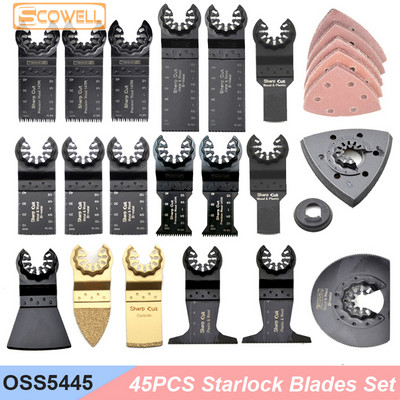 30% popusta HCS/Japan-tooth/Bi-metal Starlock Plunge oscilirajući alat Višenamjenski alat Oštrice pile Renovator Trimer Oštrica strugača