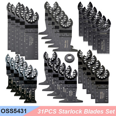 30% popusta HCS/Japan-tooth/Bi-metal Starlock Plunge oscilirajući alat Višenamjenski alat Oštrice pile Renovator Trimer Oštrica strugača