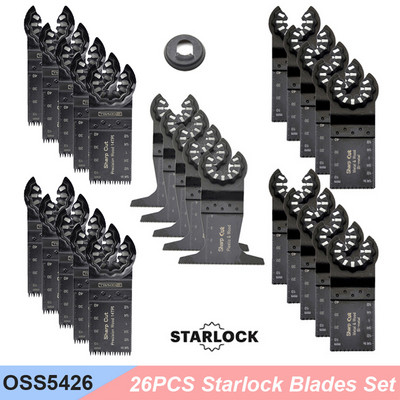 30% popusta HCS/Japan-tooth/Bi-metal Starlock Plunge oscilirajući alat Višenamjenski alat Oštrice pile Renovator Trimer Oštrica strugača
