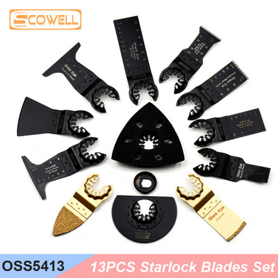 30% popusta HCS/Japan-tooth/Bi-metal Starlock Plunge oscilirajući alat Višenamjenski alat Oštrice pile Renovator Trimer Oštrica strugača