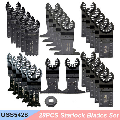 30% popusta HCS/Japan-tooth/Bi-metal Starlock Plunge oscilirajući alat Višenamjenski alat Oštrice pile Renovator Trimer Oštrica strugača