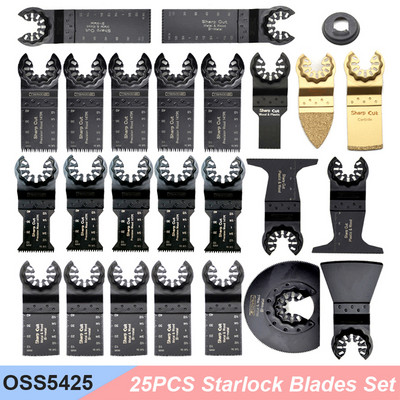 30% popusta HCS/Japan-tooth/Bi-metal Starlock Plunge oscilirajući alat Višenamjenski alat Oštrice pile Renovator Trimer Oštrica strugača