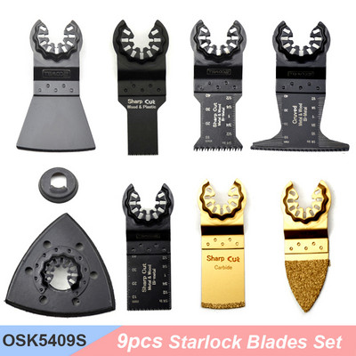 30% popusta HCS/Japan-tooth/Bi-metal Starlock Plunge oscilirajući alat Višenamjenski alat Oštrice pile Renovator Trimer Oštrica strugača