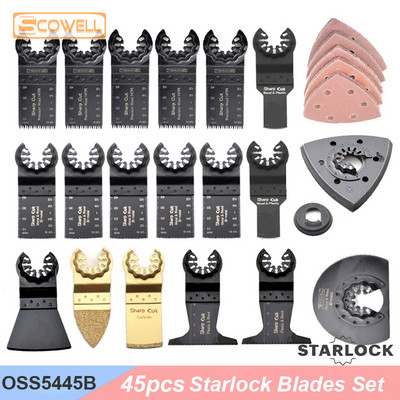 30% popusta HCS/Japan-tooth/Bi-metal Starlock Plunge oscilirajući alat Višenamjenski alat Oštrice pile Renovator Trimer Oštrica strugača