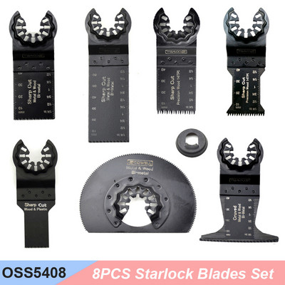 30% popusta HCS/Japan-tooth/Bi-metal Starlock Plunge oscilirajući alat Višenamjenski alat Oštrice pile Renovator Trimer Oštrica strugača