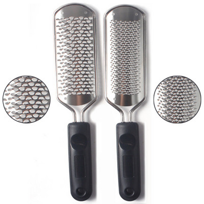 2 db Foot Rasp File lábápoló Hard Dead bőrkeményedés eltávolító Hámlasztó pedikűr Újrafelhasználható Easy Clean pedikűr eszközök Arany Fekete
