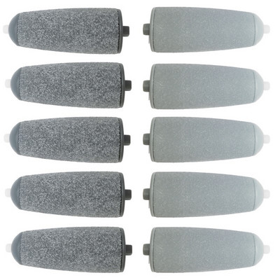 10/5 buc. Cap role de reumplere de schimb extra grosier, gri închis, pentru pedichiură electrică, instrumente pentru picior, accesorii pentru instrumente de îngrijire a picioarelor