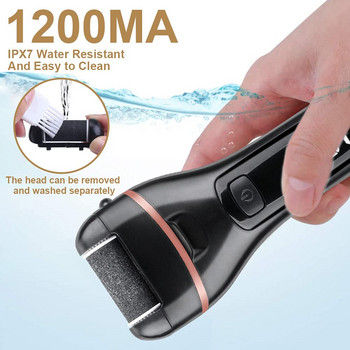 1+8 σετ NewElectric Foot File for Heels Grinding Tools Pedicure Professional Foot Care Tool Kit Dead Hard Skin Callus Remover