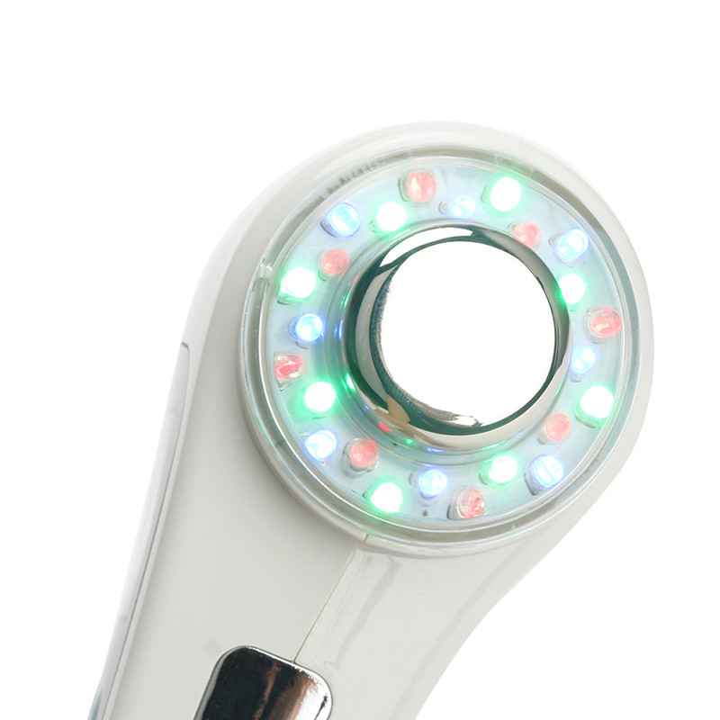 1Mhz és 3Mhz ultrahangos arcmasszírozó 7 színű LED fényű arc foton ultrahang terápia bőrápoló test karcsú anti cellulit szépség