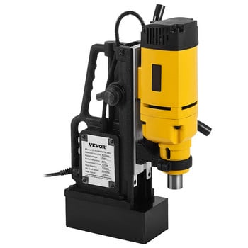 VEVOR 1200W Magnetic Drilling Machine 13000N Magnetic Drill Press Boring Μέγιστο βάθος διάτρησης Δύναμη μαγνήτη (MB-23)