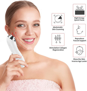 Ultrasonic Mini HIFU Skin Rejuvenation RF Tightening Lifting Therapy Skin Care LED Αντιρυτιδική Υπέρηχος Περιποίηση προσώπου Beauty