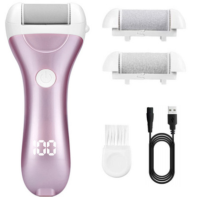 Napunjena električna turpija za stopala za pete Brušenje alata za pedikuru Profesionalni alat za njegu stopala Sredstvo za uklanjanje mrtve tvrde kože žuljeva Učinkovito