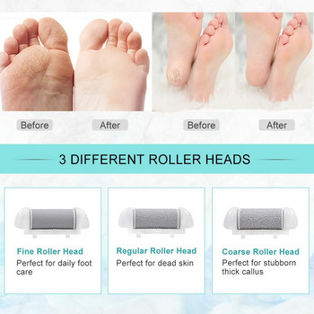 3/6PCS Глави за инструменти за грижа за краката Pedi Dead Hard Skin Remover Remover Пълнежи За мелница Резервни ролки Пила Инструмент за грижа за краката
