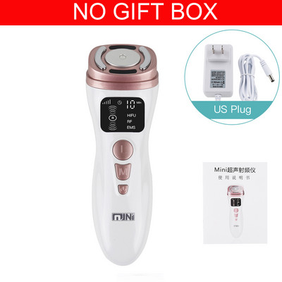 EMS mini arcápoló HIFU gép RF rádiófrekvenciás arc lifting ránctalanító készülék mikroáram Beauty LED terápiás bőrápoló eszközök