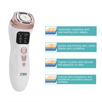 2022 ΝΕΟ Mini HIFU 2ης γενιάς Μηχάνημα υπερήχων RF EMS Microcurrent Lift Tightening Face Massager Skin Wrinkle Skin Care