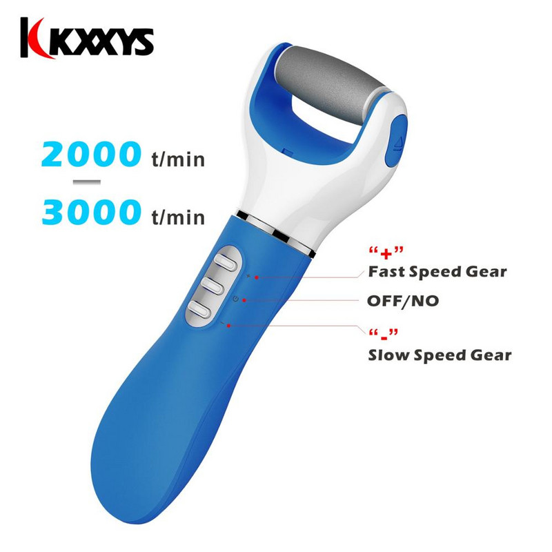 Elektromos lábreszelő ápoló eszköz Lábak kemény, elhalt bőr eltávolító eleme Power Foot USB hámlasztó sarok bőrkeményedés eltávolító pedikűr készülék