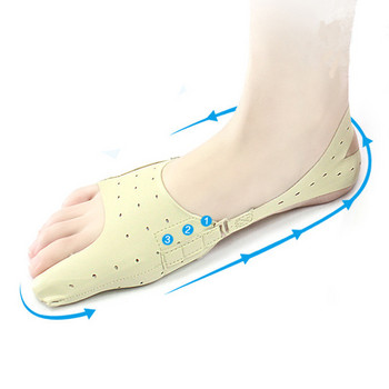 1 чифт силиконов разделител за пръстите на крака Бунион коректор Hallux Valgus Correction Device Orthotics Bone Thumb Foot Straightener Adjuster