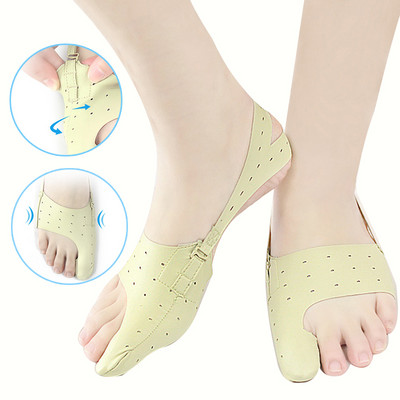 1 pár szilikon lábujj elválasztó bütyökkorrektor Hallux Valgus korrekciós eszköz Orthotics csont hüvelykujj lábkiegyenesítő beállító