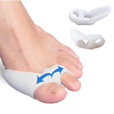 1 Pair Silicone Separator Bunion Corrector Hallux Valgus Corrector Device Orthotics Bone ίσιωμα ποδιών αντίχειρα