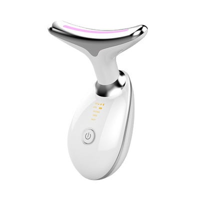 Neck Face Beauty Device LED Red Light Therapy Bőrfeszesítés Csökkenti a dupla állú ráncokat Eltávolítás Lifting Masszírozó Bőrápoló eszközök
