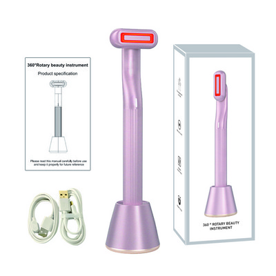 EMS Microcurrent Face Lift Beauty Care Machine Eye Massager Red Light Therapy Anti Aging Wrinkle Facial Skin Tightening device