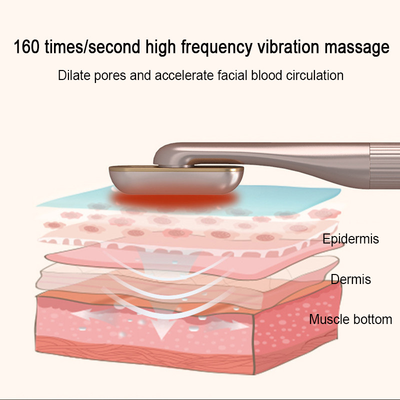 EMS Microcurrent Face Lift Beauty Care Machine Eye Massager Red Light Therapy Anti Aging Wrinkle Facial Skin Tightening device