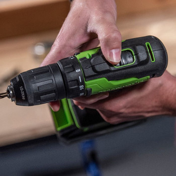 Greenworks 24v Cordless Drill Driver Brushless Motor 35 Nm Ηλεκτρικά εργαλεία με μπαταρία και φορτιστή