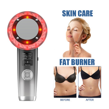 8/6/3 в 1 ултразвукова машина за кавитация EMS Body Shaper Tummy Slimming Антицелулитен RF LED Face Skin Massager Beauty Device