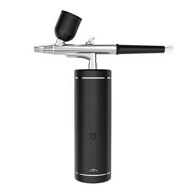 Punjivi Airbrush kompresor Kit Air Brush raspršivač Pištolj Ubrizgavanje kisika vode za Nail Art Tattoo Craft Torta Šminkanje Slikanje