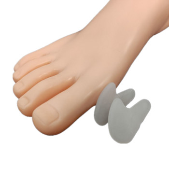 10 τεμ./παρτίδα σιλικόνης διαχωριστής δακτύλων καλαμποκιού κάλλος ανακούφιση από τον πόνο Μαξιλάρι επικαλυπτόμενου δακτύλου