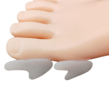 10 бр./лот Силиконова дистанционна подложка за облекчаване на болката от царевични калуси Възглавница за припокриване на пръстите на крака Коректор за разпръскване