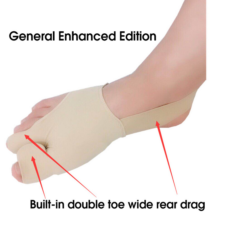 2 komada nožnog separatora Hallux Valgus čukljeva Korektor Orthotics Feet Bone Palac Adester Korekcija Sock Ravnalica Steznica Pedikura