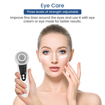 4 в 1 Мезотерапия за лице Лифтинг устройства Масажор за лице Светлинна терапия Подмладяване на кожата Стягане Почистване Бръчки Спа Грижа за очите