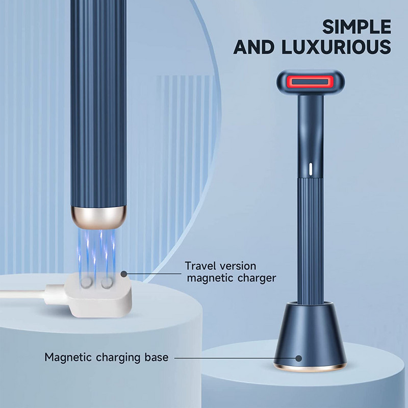 Rádiós nagyfrekvenciás bőrfeszesítő gép öregedésgátló vörös led fényterápia a sötét karikák csökkentésére, a ráncok csökkentésére, bőr egészsége