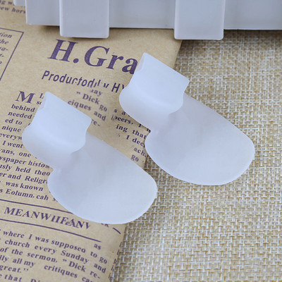 Pexmen 2/4 db Tailor's Bunion Corrector Pad Bunionette Hajegyenesítő Pinky Toe Separator Protector Shield Fájdalomcsillapító Távtartó