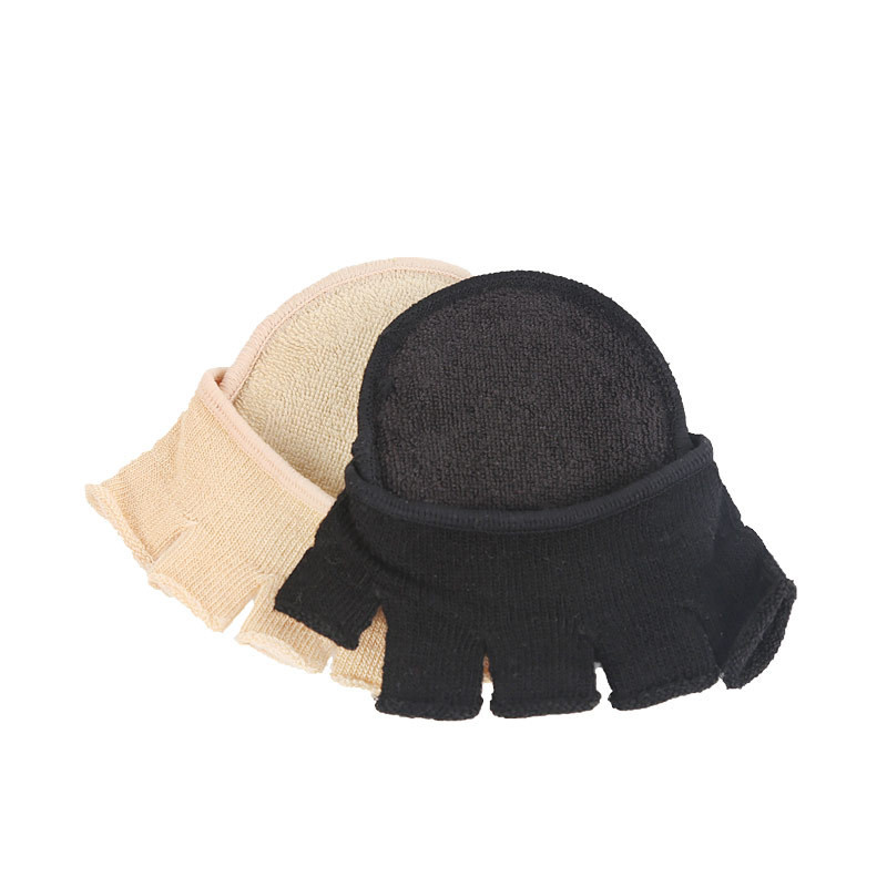 2vnt = 1 poros pirštų atskyriklis pėdų priežiūrai pusiau vidpadžiai Penkių pirštų kojinių pagalvėlės Bunion rankovių apsauga Hallux Valgus priekinės pėdos moterims