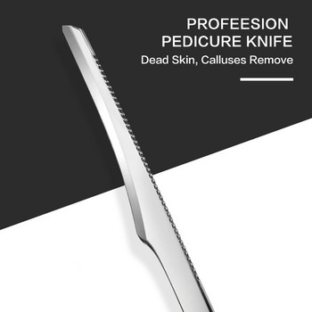 3PCS Нож за педикюр Професионален комплект ножове за педикюр Ножове за нокти Ножове за премахване на кожички Ремонт на крака Комплект остри остриета