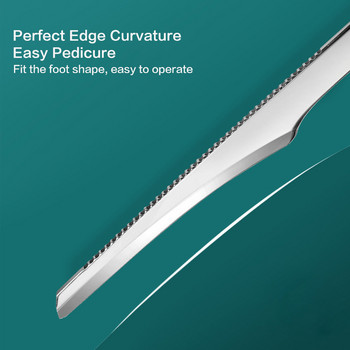 3PCS Pedicure Knife Professional Pedicure Nail Knife Set Nail Knives Toenail Knives Remover Foot Repair Sharp Blade Kit